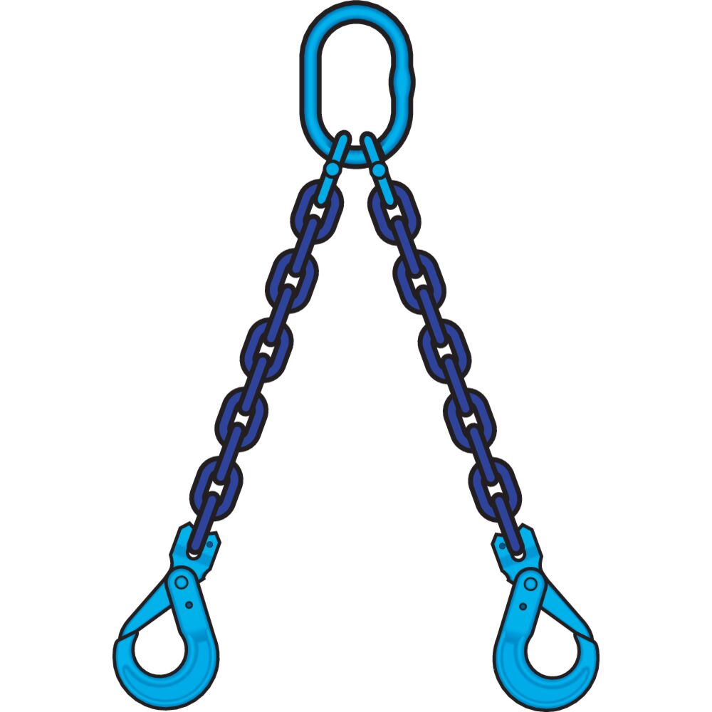 Steel Lifting Chain Rigging 1-50 Tons Lifting Chain Slings with